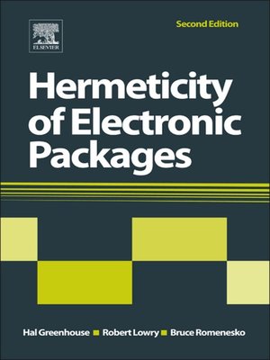 cover image of Hermeticity of Electronic Packages